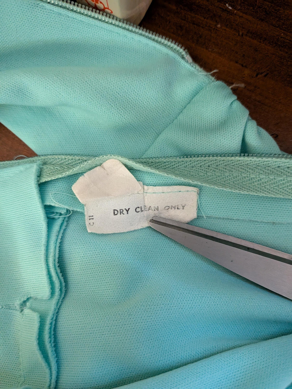 Vintage 1970s Seafoam Green Disco Gown