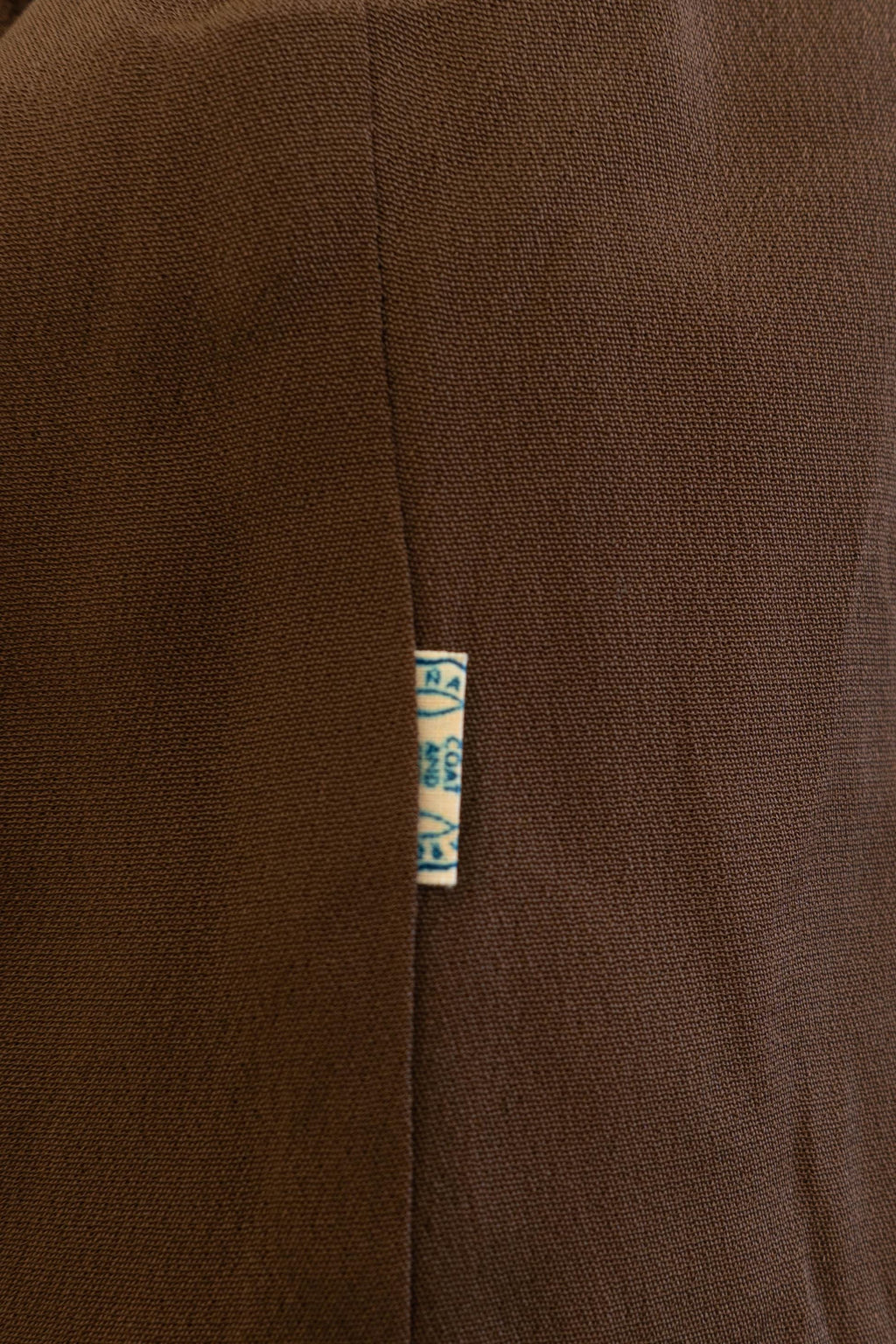 Vintage 1960s Green Faux Fur Collar Blazer