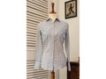 Vintage 1970s Pale Blue Western Button Down