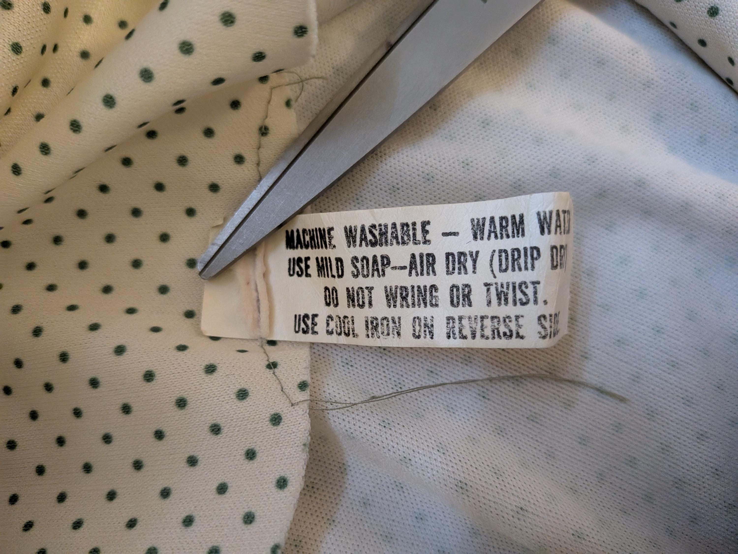 Vintage 1970s Pale Blue Western Button Down