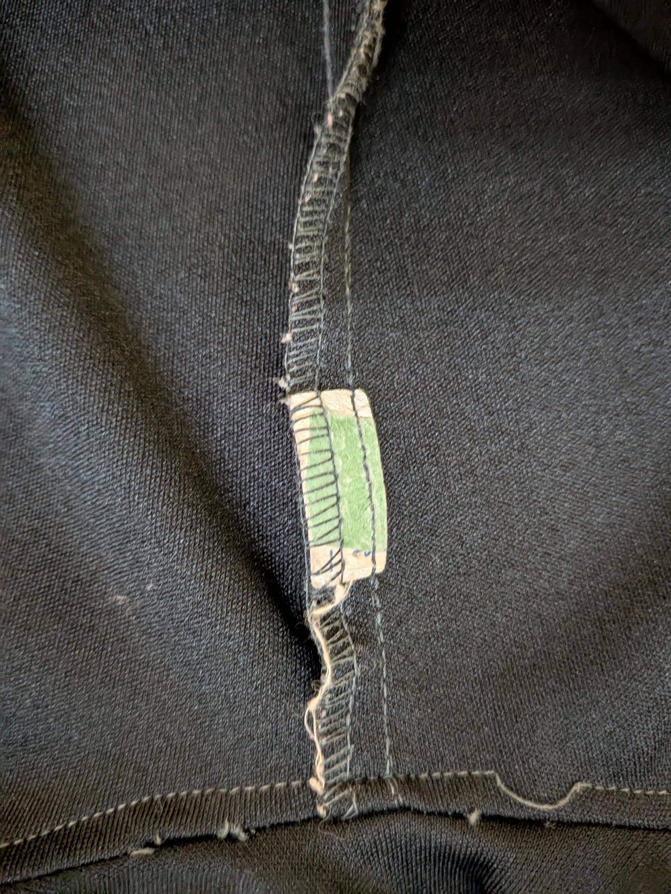 Vintage 1970s Black Disco Minidress