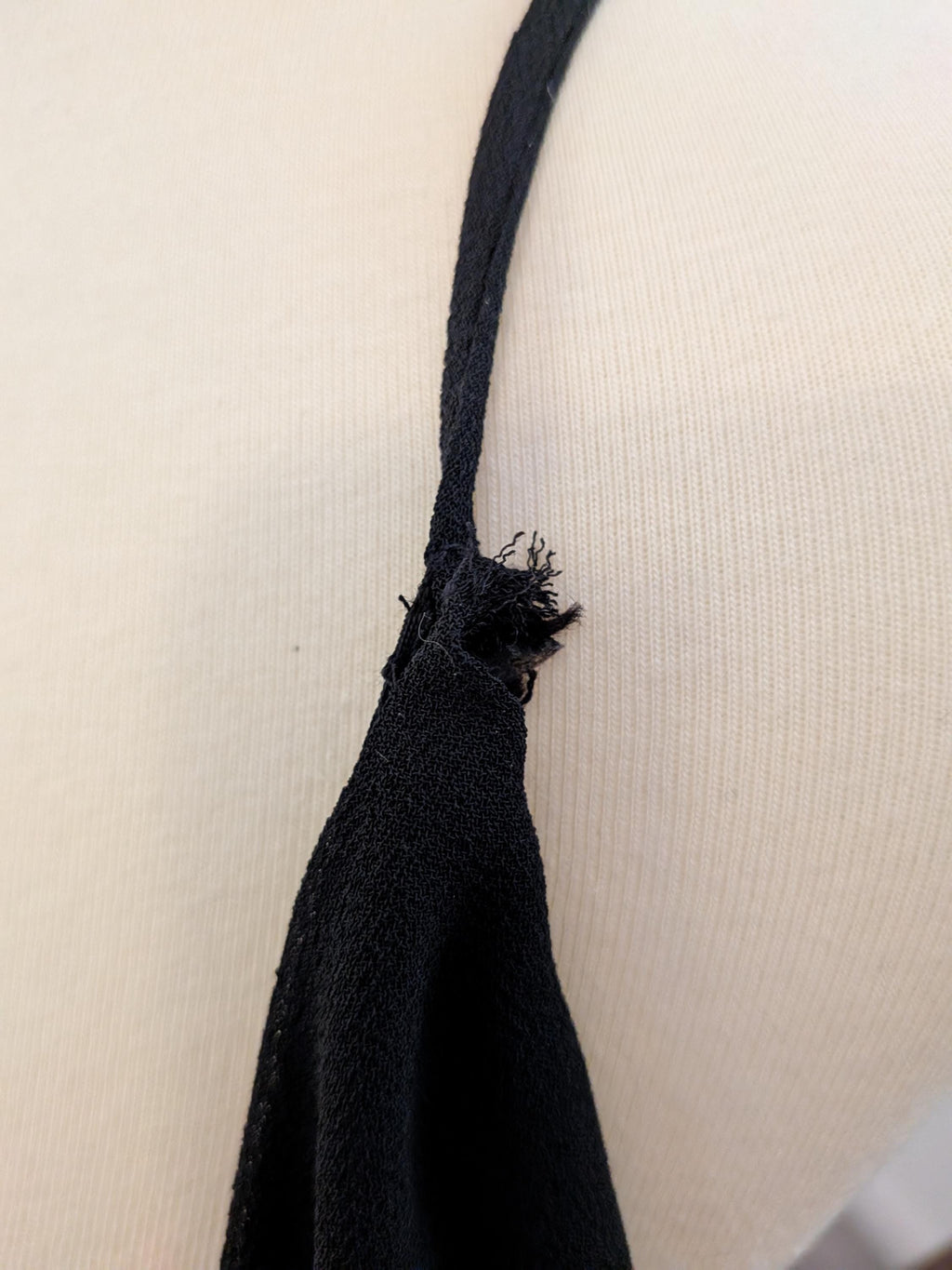 Vintage 1990s Black Rhinestone Cocktail Dress